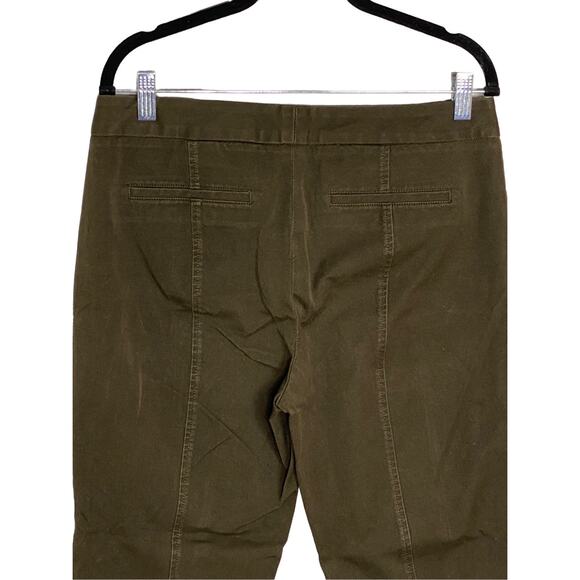 NYDJ Womens Lift Tuck Technology PS3104F010 Bi-Stretch Ankle Pants Brown 10Pin - Picture 8 of 10